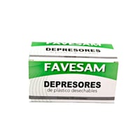 Depresor de plástico no estéril Unidix (100 unidades)